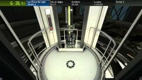 Portal 2 Single Segment Speedrun - 1:13:49.42 - Former World Record - 1 / 8