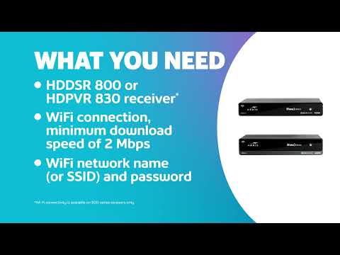 Shaw Direct | Connect your receiver to your WiFi for Shaw Direct on Demand