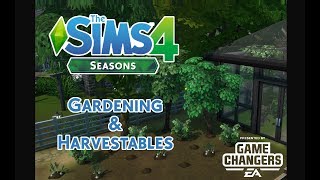 The World of Seasonal Gardening Awaits!!! | The Sims 4 Seasons | Gardening & Harvestables