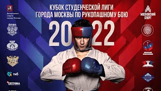 Кубок Студенческой Лиги Москвы По Рукопашному Бою 2022