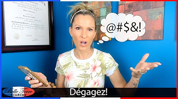 How FRENCH PEOPLE say LEAVE ME ALONE!