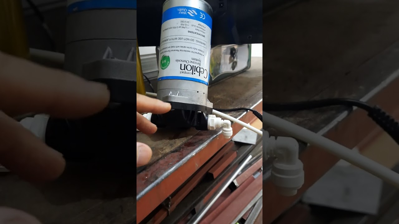 Su arıtma Pompası arızası