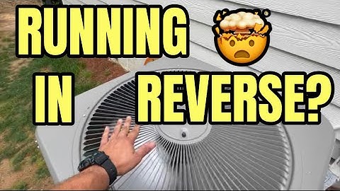 Fan Motor Running In Reverse | HVAC Service Call