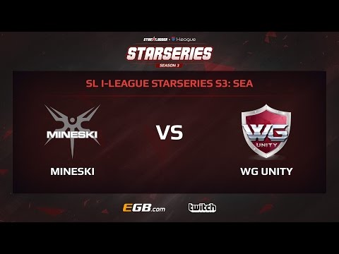 Mineski vs WG Unity, Game 1. SL i-League StarSeries Season 3, SEA