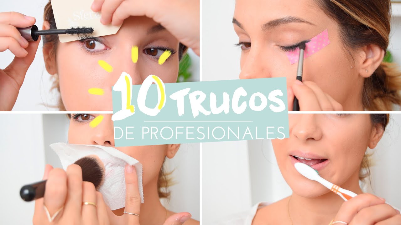 Confinar ballena Panda 10 TRUCOS DE MAQUILLAJE DE PROFESIONALES - YouTube