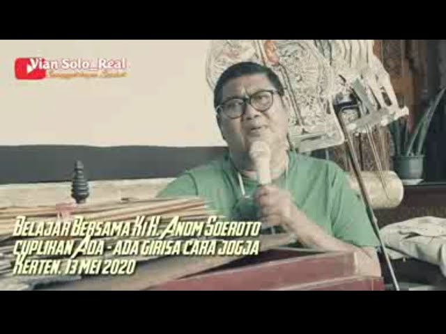 Ki Anom Suroto (cuplikan ada - ada girisa cara jogja) class=