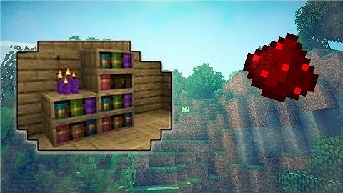 Minecraft 1.20 Redstone Tutorial: Chiseled Bookshelf Reader
