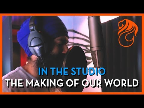 In the studio: The making of OUR WORLD | L-FRESH The LION