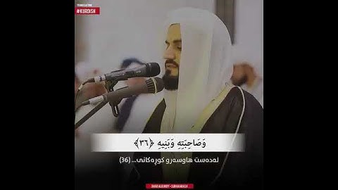 فإذا جاءت الصاخة || سورة عبس|| شيخ رعد الكردي #رعدالكردي  #raadlkurdy