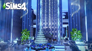 The Blue Rose | The Sims4 Stop Motion Build | NoCC |【シムズ４建築】