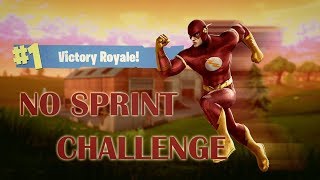 WIN But you can t sprint Fortnite