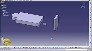 Celebrity Catia V5 Essentials 04 Part Design 013 Symmetry Mirror Wealth
