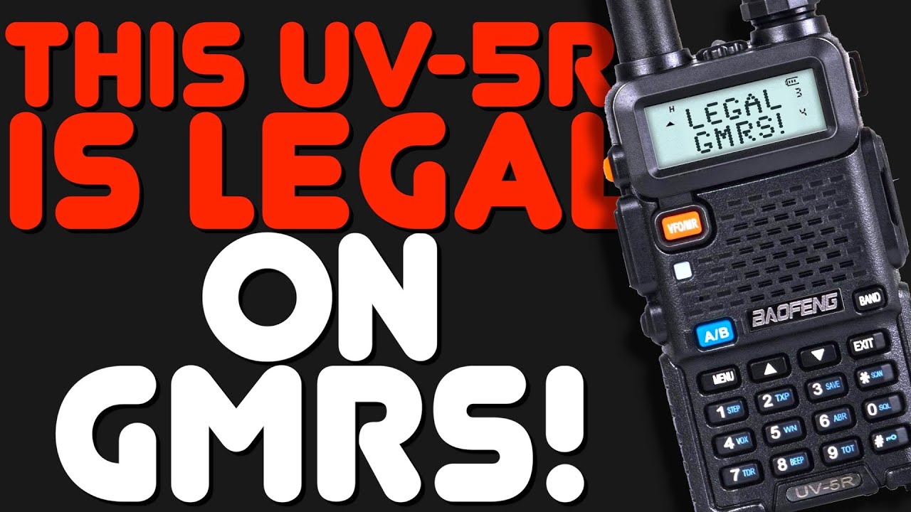 Baofeng UV-5R Upgraded Legal Version Dual Band Walkie Talkies Two Way Radio