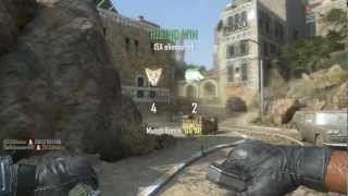 Black Ops II Ballistic Knife kill cam headshot
