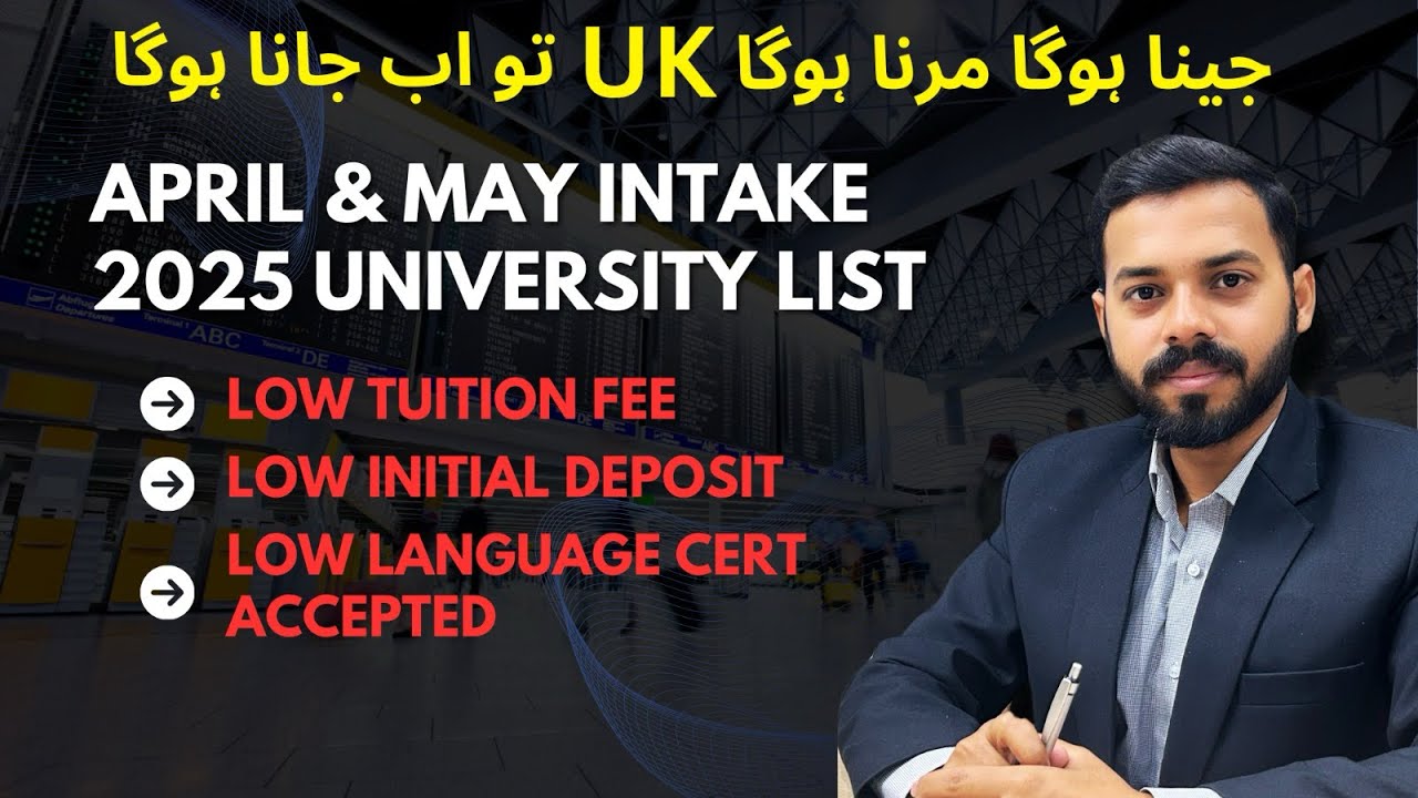 April May Intake Universities list UK 2025 | No IELTS, Interviews, MOI ...