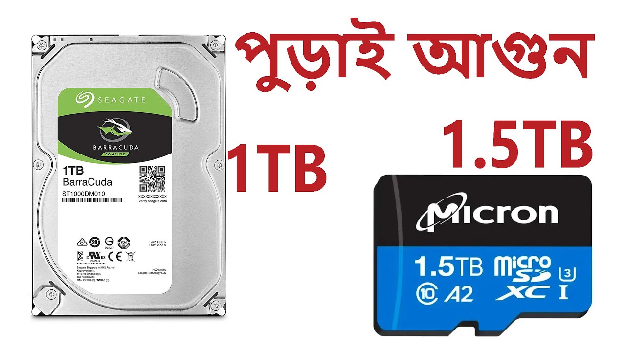 Micron i400 1.5TB microSD card - Nahid Tech Tips - - YouTube