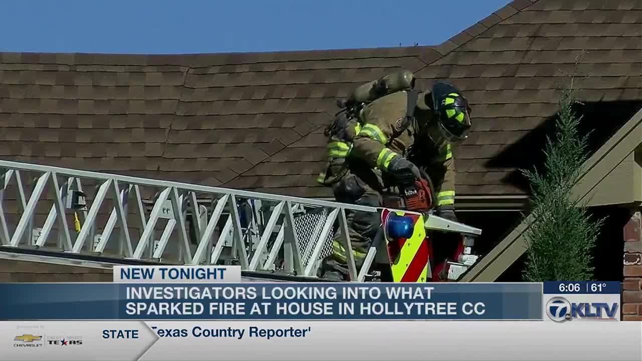 Tyler firefighter injured in house fire on Cold Water Cove - YouTube