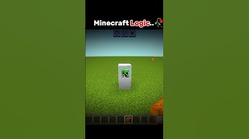 minecraft logic is unfair mojeng  #short