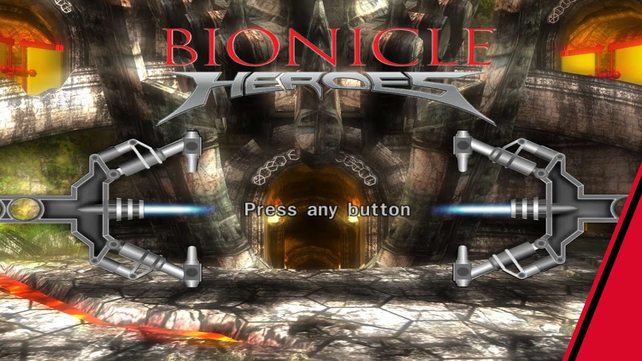 Bionicle Heroes Title Screen Theme Song | ( 60fps ) - YouTube