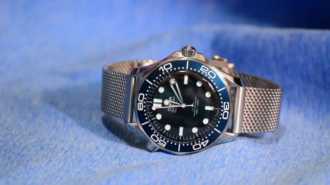 Clock Ticking Sound 1 Hour | Omega Seamaster Automatic Watch ASMR