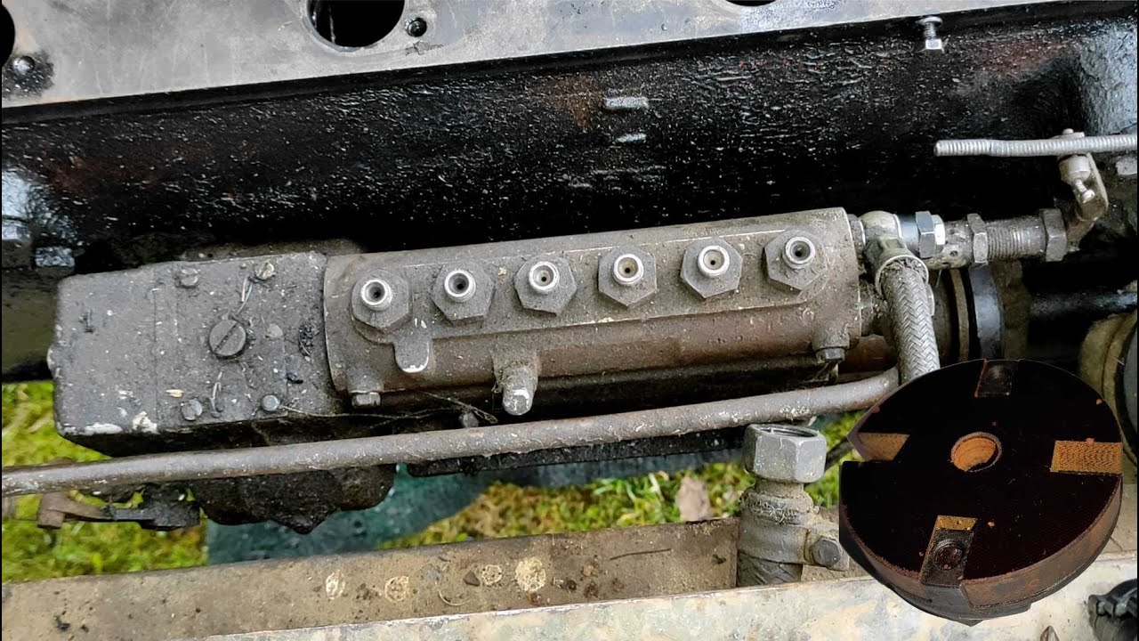 Praga V3S || Výměna pertinaxové spojky vstřikovacího čerpadla + předvstřik