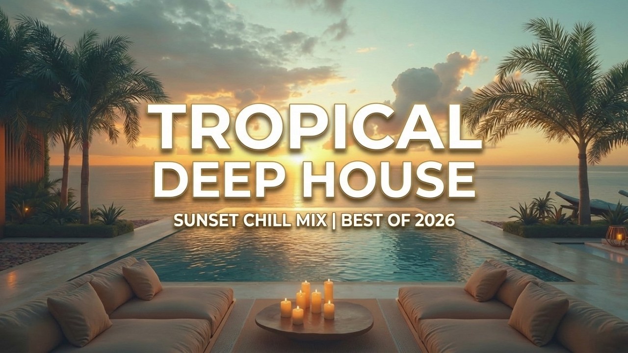 Tropical Deep House | Chillout Tropical House Mix - Summer Sunset Vibes & Deep House 2026