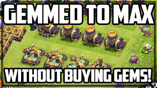 Gem To Max Without Buying Gems In Clash Of Clans