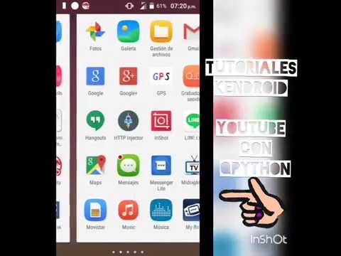 YOUTUBE PLUS FUNCIONAL CON QPYTHON/MOD PROPIO