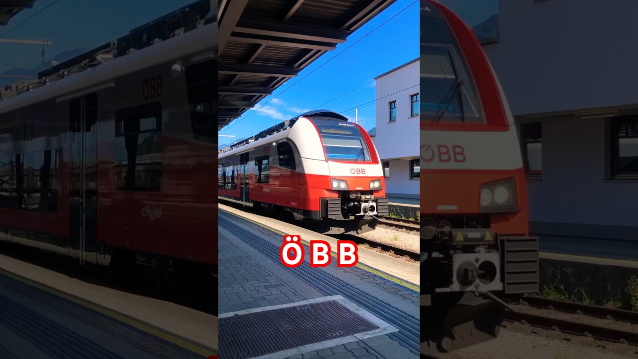 ÖBB Sbahn Vmobil Siemens in Bludenz, Vorarlberg, Austria 🇦🇹 Österreich