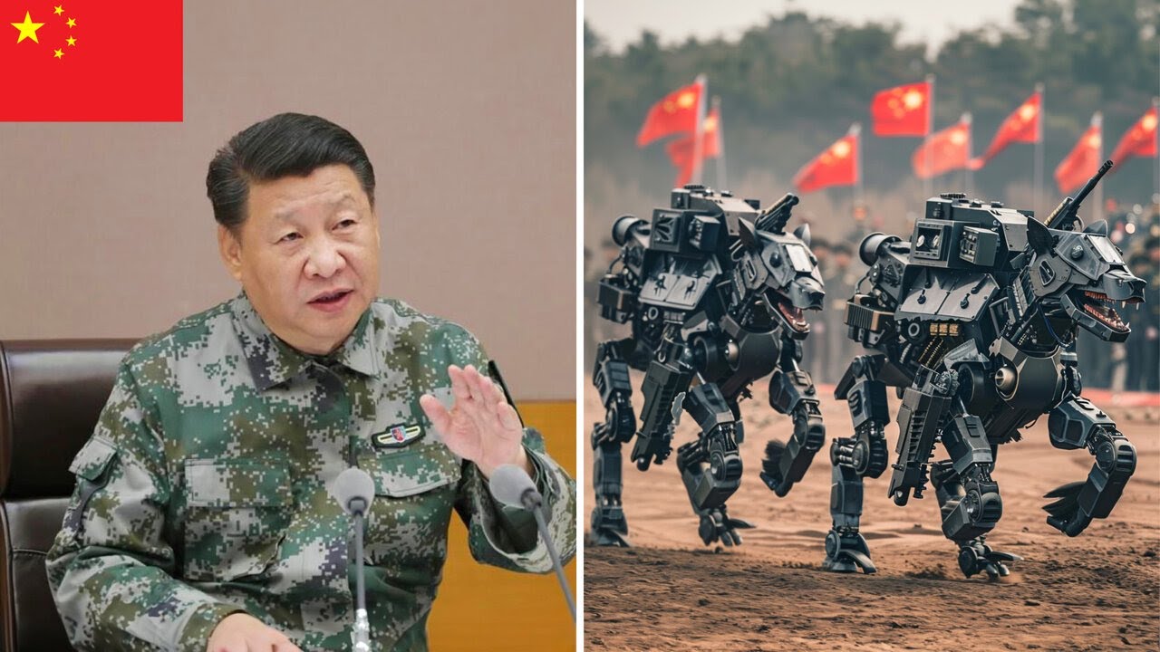 China Unveils the World’s First Army of Robot Dogs – Video