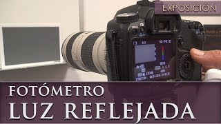 Cómo funciona un fotómetro de luz reflejada (medición puntual)