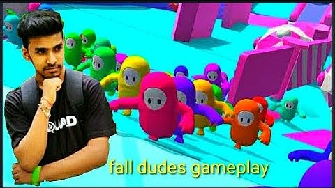 Fall dudes 3D - gameplay walkthrough part 1(android,ios)
