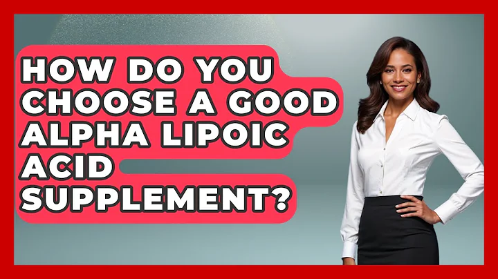How Do You Choose A Good Alpha Lipoic Acid Supplement? - Everyday Fitness Hacks