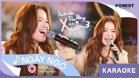 [KARAOKE] Ngây Ngô - Lâm Bảo Ngọc [XHTDRLX3]