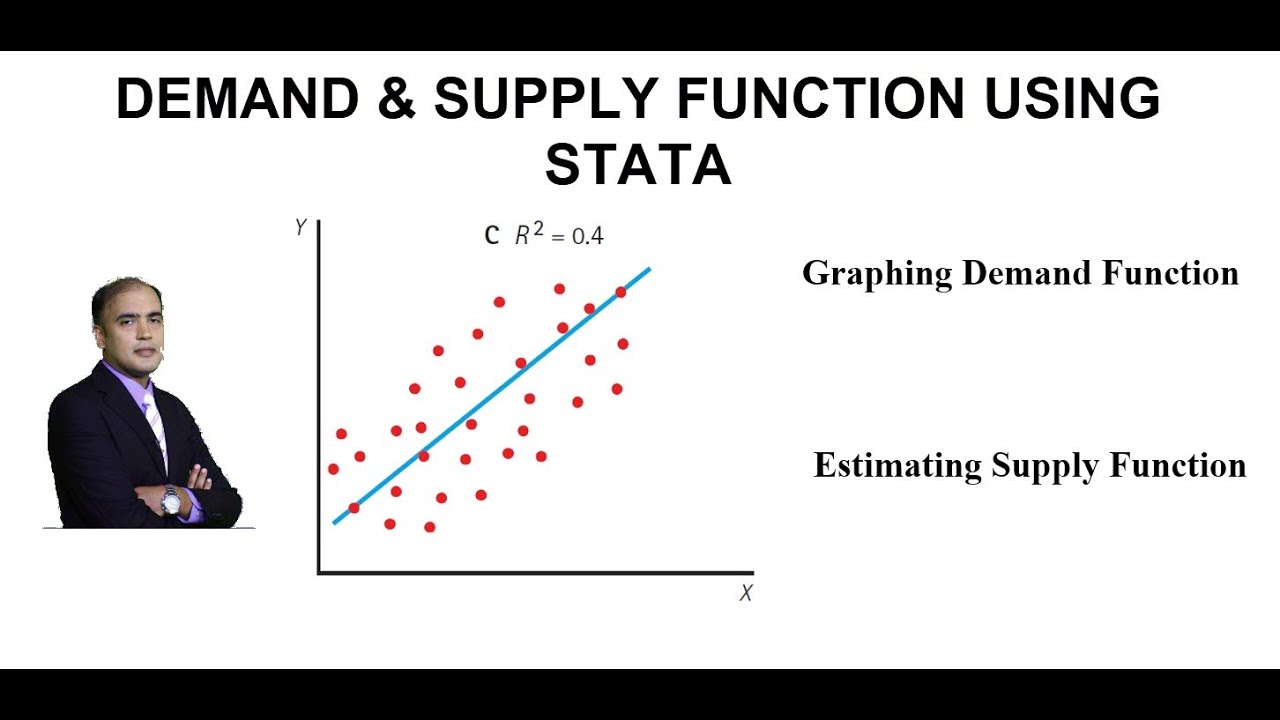 Estimating demand and supply functions using stata youtube