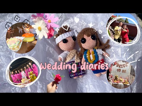 Wedding diaries-Part 1 | Sister’s wedding |Bachelorette,Mabo Enchi, birthdays,Ziro vlogs ✨