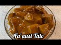 How to make fa'ausi Talo | Cooking with Rona and Family | #polytubers