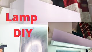 How To Make Wall Hanging Lamp| How To Make Focus Light At Home | How to Make Lamp At Home | Lamp DIY