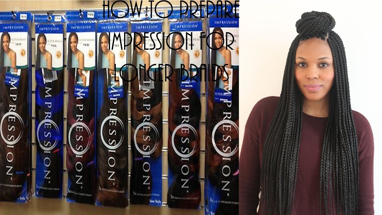 How To Pull Prepare Xpression Braiding Hair For Long Braids Youtube