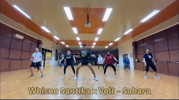 Whisnu Santika x Volt - Sahara Zumba Choreography by RVM with Indofood Squad