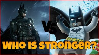 Lego Batman vs Arkham Batman | The Ultimate Comparison