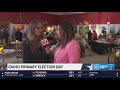 Chairperson of the Idaho Democratic Party Lauren Necochea speaks election night with KTVB