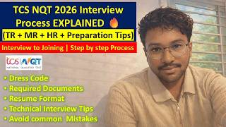 TCS NQT 2026 Interview Process EXPLAINED 🔥 (TR MR HR Preparation Tips) TCS NQT 2026 Interview Process EXPLAINED 🔥 (TR MR HR Preparation Tips)