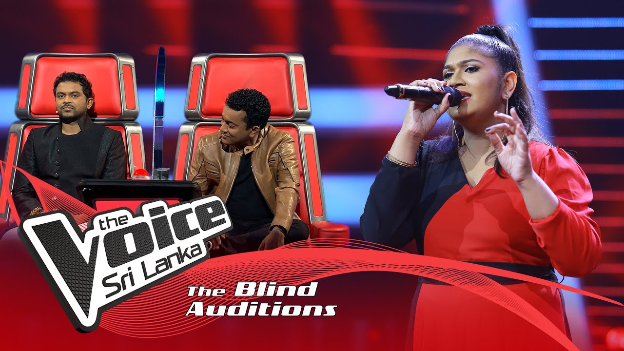 Irushi Aanuradhi Jayaratne   Sri Lanka Maa Priyadara Jaya BhoomiBlind AuditionsThe Voice Sri Lanka