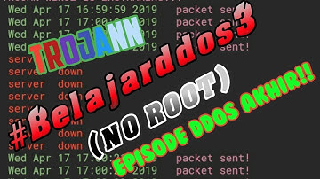 Cara nge ddos attack di android no root dengan TROJAN