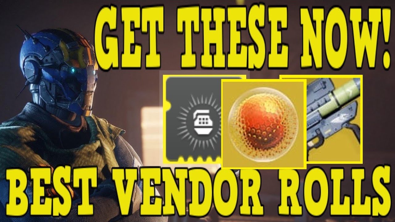 DESTINY 2 | GET THESE NOW! BEST VENDOR ROLLS THIS WEEK! NEW GOD ROLLS! BEST NEW ARMOR MODS & MORE!