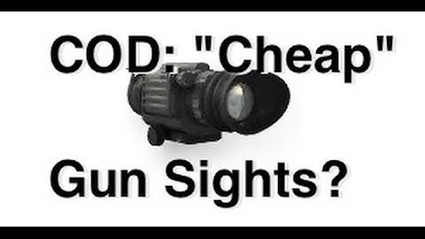 Target Finder, MMS and Tracker Sight, Worse than Thermal? | COD Black Ops 2 and Ghosts Gameplay
