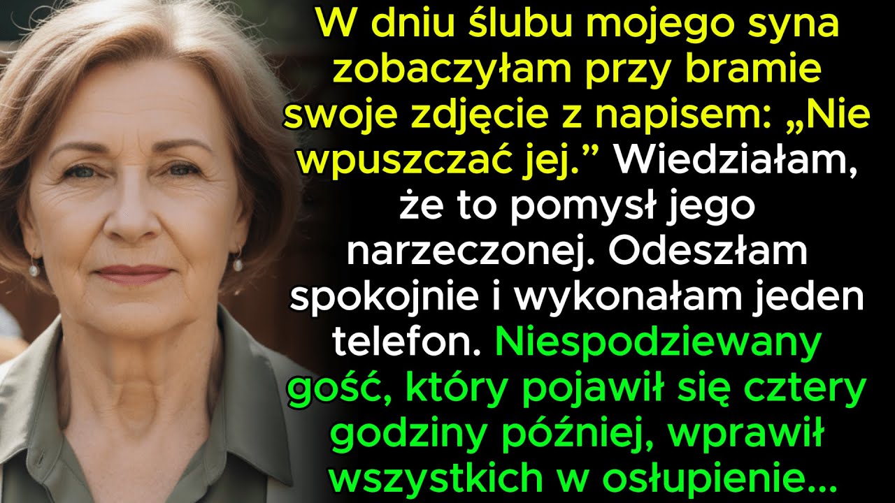 Moja synowa zabroniła mi przyjść na ślub – jej ‘najszczęśliwszy dzień’ skończył się wtedy