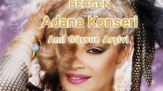 Bergen - Sahne Arası Konuşma - 1987 - Adana Konser - Nette İlk Resimi