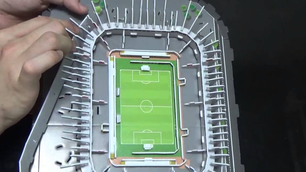 サッカースタジアムを作る スタディオ ジュゼッペ メアッツァ サン シーロ 編 ｐａｒｔ5 Youtube